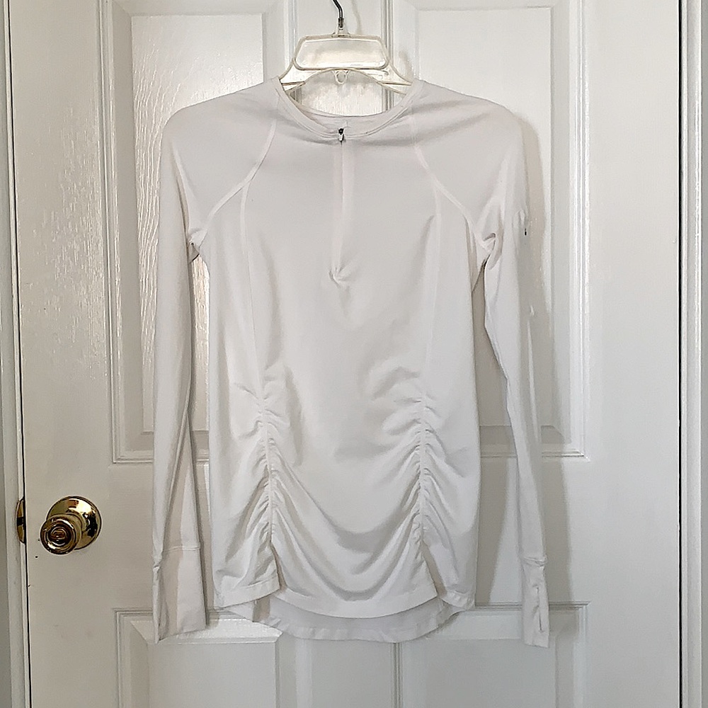 2/$40 Athleta UPF50 Quarter Zip Performance Shirt